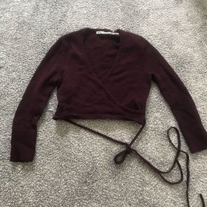 Cropped sweater